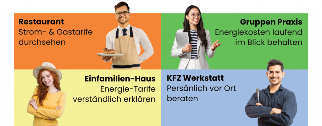 BOXX-ENERGIE Stromkosten vergleich Wir senken die Energie kosten Branchen